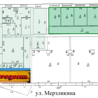 Объявление Офис, 78.9м2, 1/2 эт